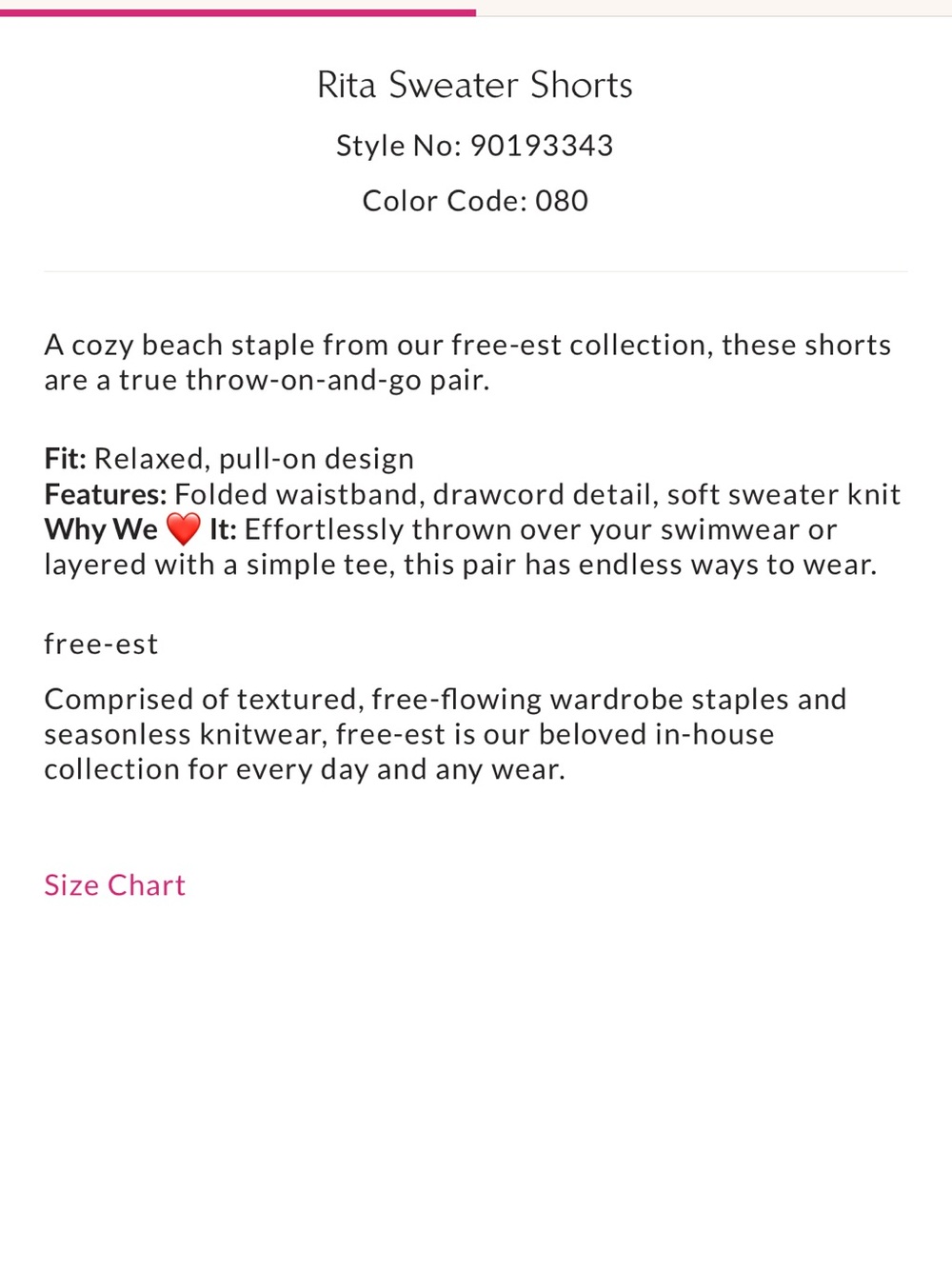 Rita Knit Sweater Shorts in Orange - Picture 5 of 8